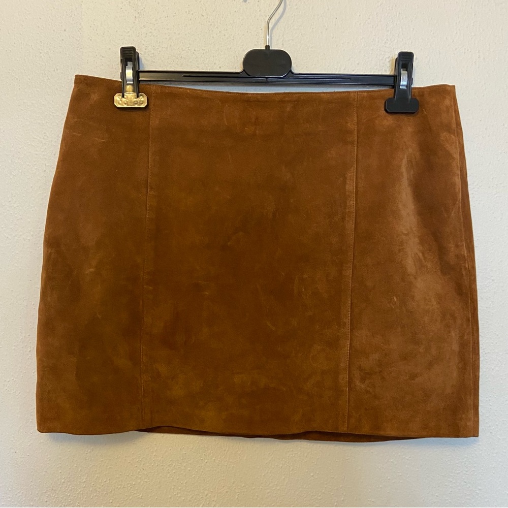 Genuine Leather Skirt